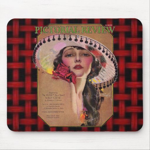 Vintage Zeitschrift Mousepad
