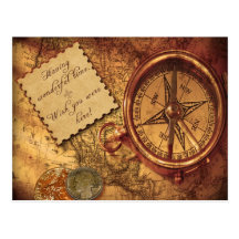 Vintager Artreisedruck Postkarte