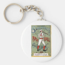 Vintager Baseball-Druck Schlüsselband