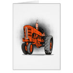 Vintager Bauernhof-Traktor Karten