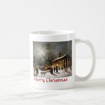 Vintager Becher der Diva Weihnachts Tee Tasse