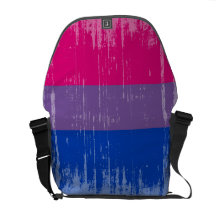 Vintager Bisexual Pride.png Kurier Tasche