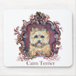 Vintager Cairn-Terrier Mauspad