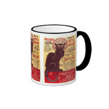 Vintager Chat Noir, Vente Hôtel Drouot Steinlen Kaffee Tassen