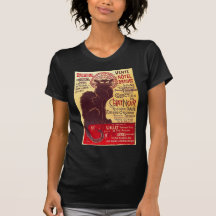 Vintager Chat Noir, Vente Hôtel Drouot Steinlen Tshirt