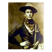 Vintager Cowboy 17 Postkarten
