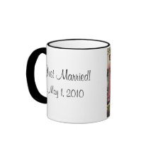 Vintager Empfangs-Braut-Bräutigam-Jungvermählten-S Tasse