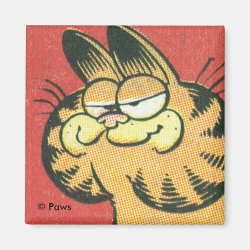 Vintager Garfield-Magnet Magnete