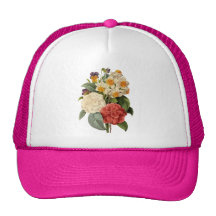 Vintager Hochzeits-Blumenstrauß, blühende Blumen Mützen