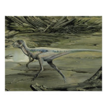 Vintager Hypsilophodon Dinosaurier Individuelle Einladungen