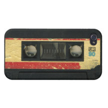 Vintager Kassetten-Band iPhone Fall iPhone 4/4S Hülle
