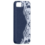Vintager Kasten iphone5 des blauen Denim-weißen Da iPhone 5 Hüllen