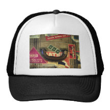 Vintager Koffer Trucker Cap