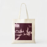 Vintager Las- Vegasstreifen/im Stadtzentrum gelege Tasche