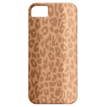 Vintager Leopard-Druck Browns Schutzhülle Fürs iPhone 5