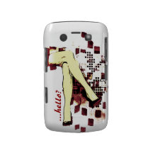 Vintager mutiger BlackBerrykasten der Pinupbeine Blackberry Bold Case