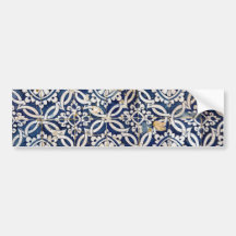 Vintager Portugiese Azulejo Autosticker