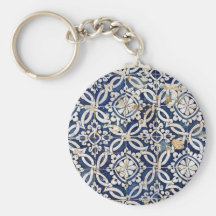 Vintager Portugiese Azulejo Schlüsselband