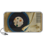 Vintager Rekordspieler Notebook Lautsprecher
