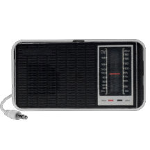 Vintager schwarzer RadioLautsprecher