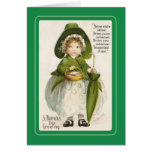 Vintager St Patrick Tag Karte
