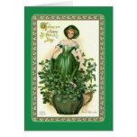 Vintager St Patrick Tag Karten