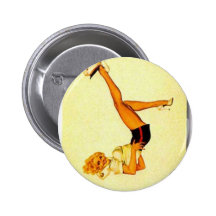 Vintager Stift herauf As Anstecknadelbutton