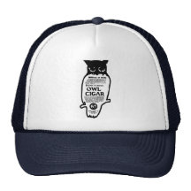 Vintager Straiton Sturm-Eulen-Zigarren-Hut Trucker Mütze