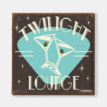 Vintager "Twilight Aufenthaltsraum-" Magnet Kühlschrankmagnete