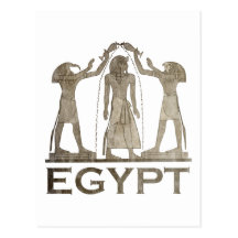 Vintages Ägypten Postkarte