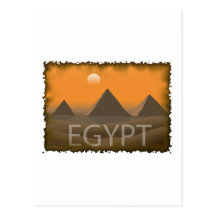 Vintages Ägypten Postkarte