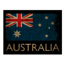Vintages Australien Postkarten