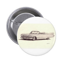 Vintages Auto: Cadillac Eldorado (1959) Anstecknadelbuttons