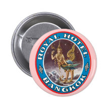 Vintages Bangkok Thailand Anstecknadelbutton