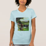 Vintages Bauernhof-T-Shirt
