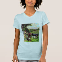 Vintages Bauernhof-T-Shirt