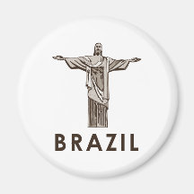 Vintages Brasilien Magnete