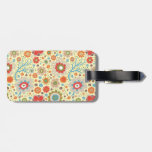 Vintages buntes Blumenmuster