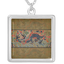 Vintages chinesisches Drache-Symbol der Stärke Personalisierter Schmuck