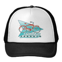 Vintages Fahrrad Trucker Mützen