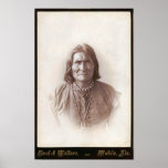Vintages Geronimo Plakat