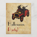 Vintages Halloween-Party Flyer