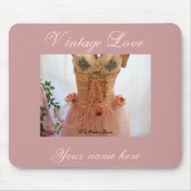 Vintages Liebe ~ Mousepad