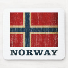 Vintages Norwegen Mauspads