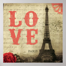Vintages Paris Plakate