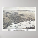Vintages Plakat Jacksonvilles Florida
