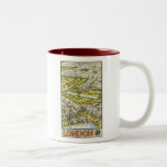 Vintages Reise-Plakat Londons Teetasse