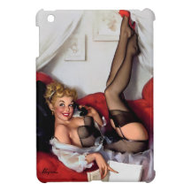 Vintages Retro Gil Elvgren TelefonPinupmädchen