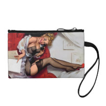 Vintages Retro Gil Elvgren TelefonPinupmädchen