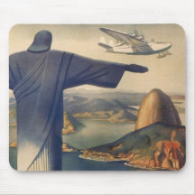 Vintages Rio de Janeiro, Christus die Redeemer-Sta Mousepad